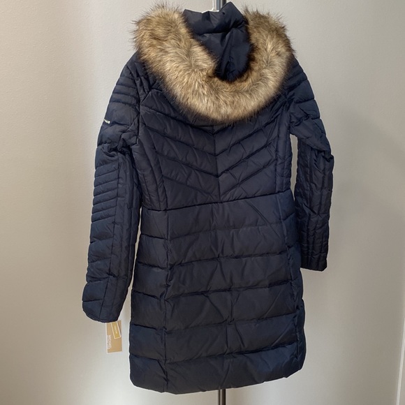 Michael Kors puffer jacket new with tags extra small navy - Picture 6 of 7